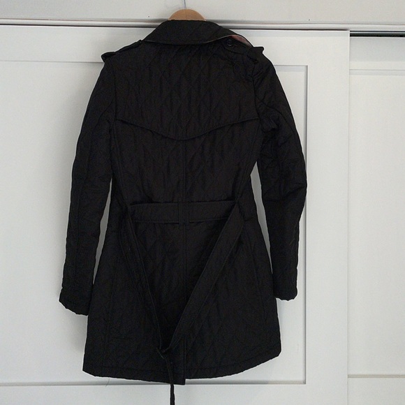 AUTHENTIC BURBERRY Quilted Trench Coat - Picture 7 of 11